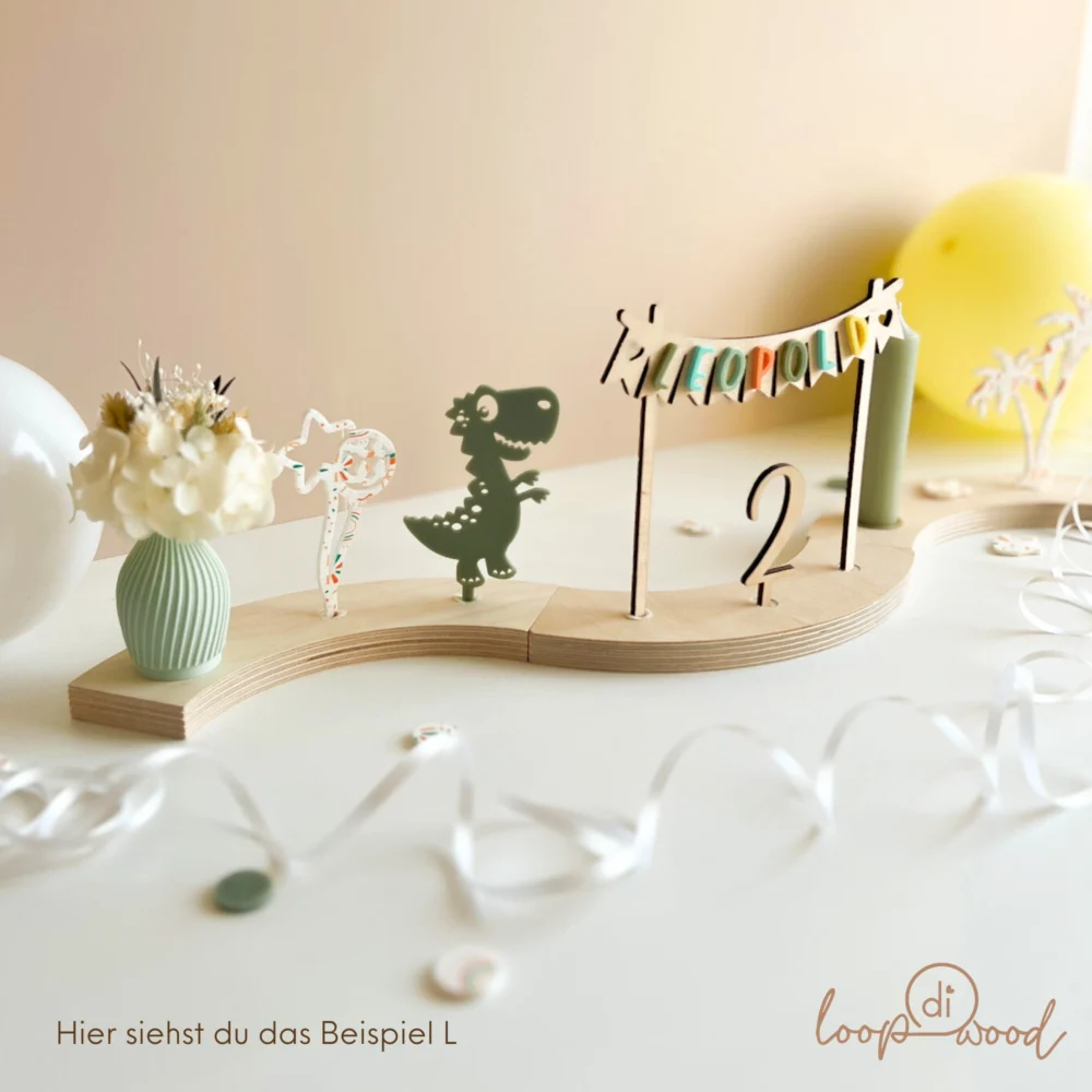 Geburtstagsteller für den Kindertisch