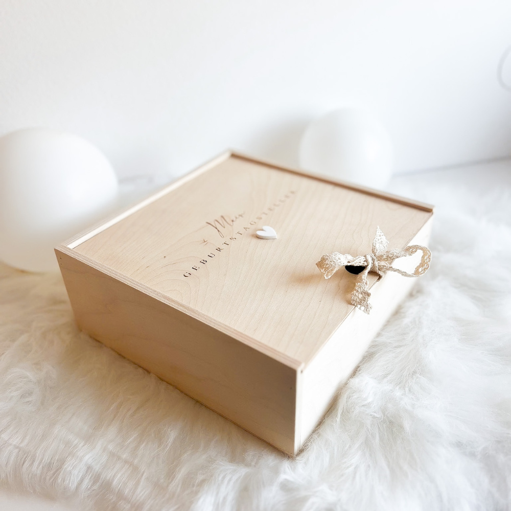 Aufbewahrung für deinen Geburtstagsteller