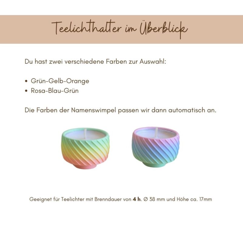 Personalisierter Geburtstagsteller für Kinder – Schlichtes Design mit Kerzenplatz für magische Geburtstagsmomente.