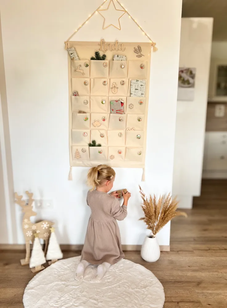 Personalisierter Adventskalender zum Befüllen – Bild 5