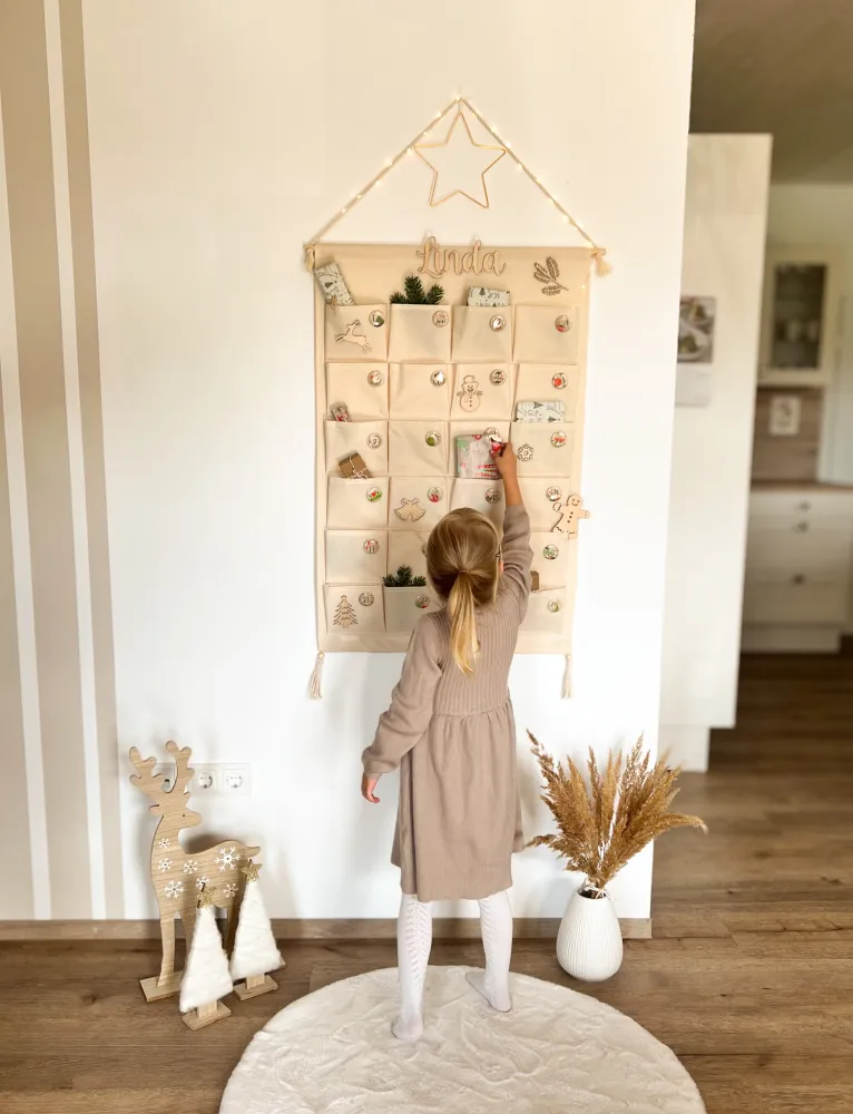 Personalisierter Adventskalender zum Befüllen – Bild 4