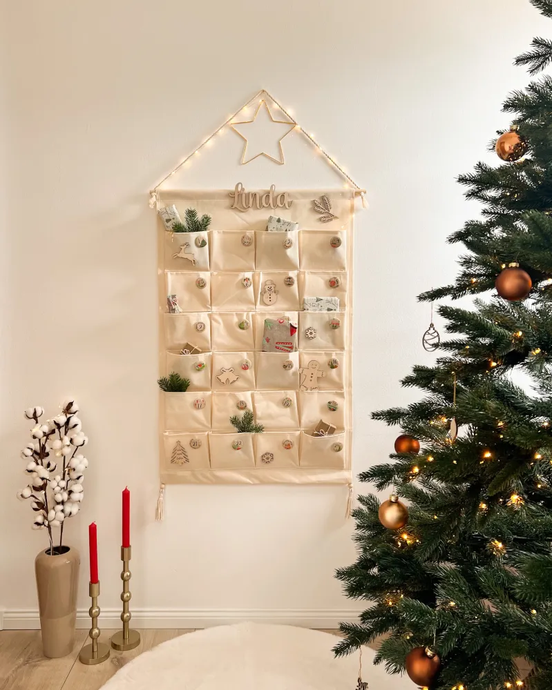 Personalisierter Adventskalender zum Befüllen – Bild 6