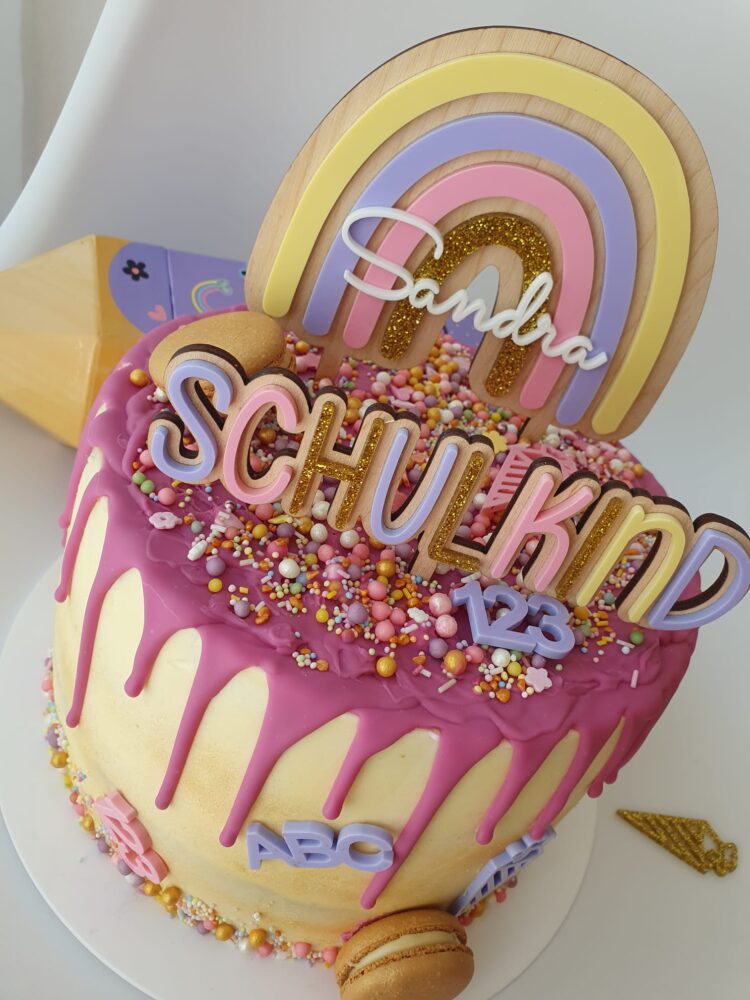 Cake Topper Schulkind