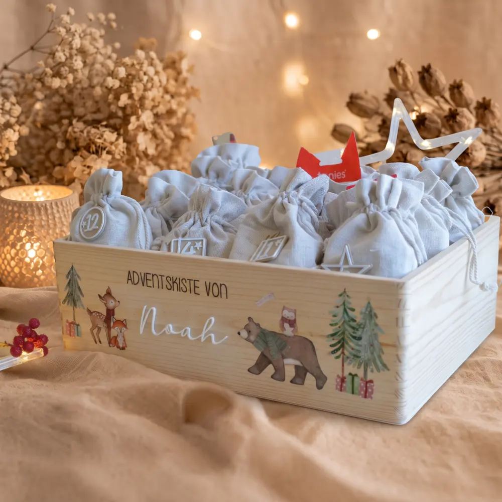 Personalisierter Adventskalender zum Befüllen – Bild 4